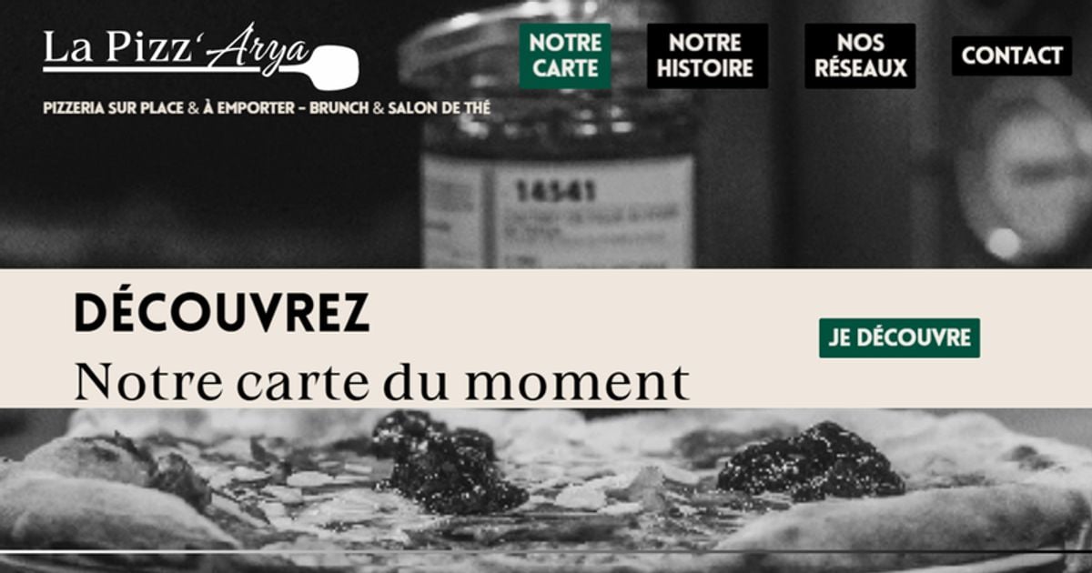 La Pizz'Arya à Charlieu